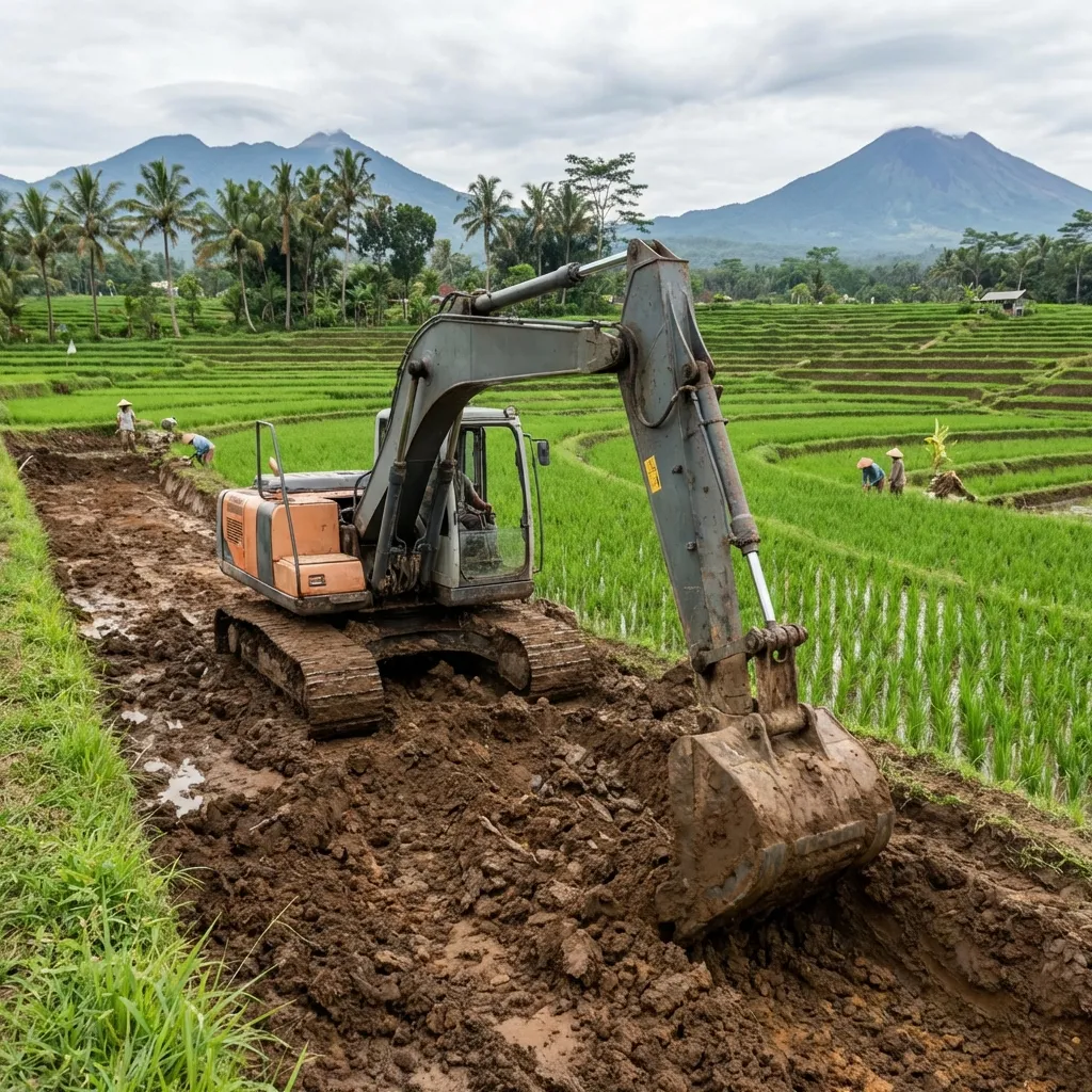 Sewa Beko Cilebak - Rental Excavator Murah